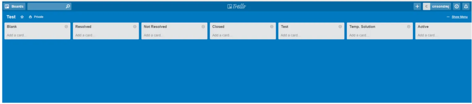 trello with connecting software