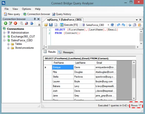 SQL integration of Exchange and Salesforce picture 10