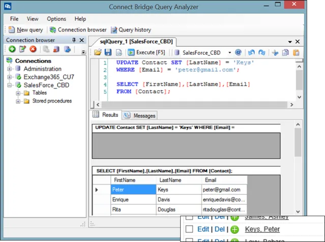 SQL integration of Exchange and Salesforce picture 12