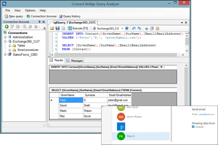 SQL integration of Exchange and Salesforce picture 6