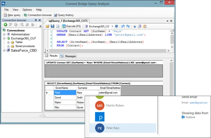 SQL integration of Exchange and Salesforce picture 7