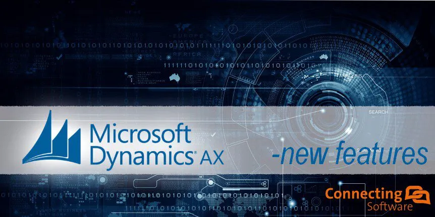 Novas funcionalidades do Dynamics AX