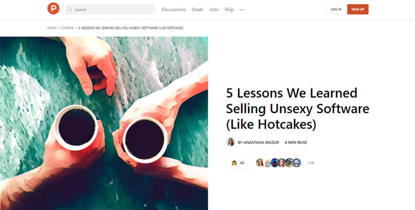 Featured image for “5 Lessons We Learned Selling Unsexy Software (Like Hotcakes)”
