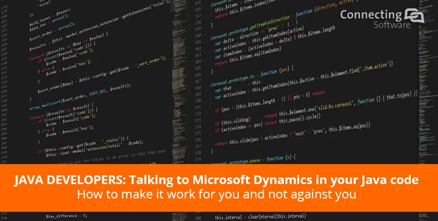 talking to microsoft dynamic in your java code