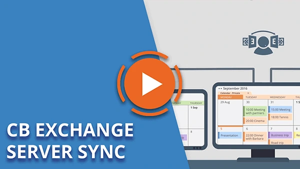 CB Exchange Server Sync presentation