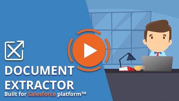 Document Extractor construit pour la vidéo de la plate-forme Salesforce