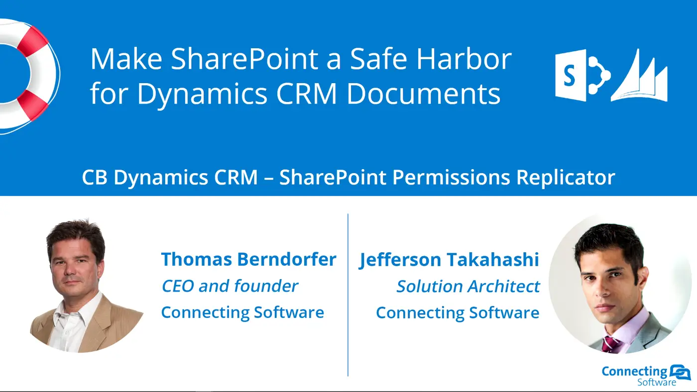 Sichern Sie Ihre Dynamics 365 (CRM) Dokumente in SharePoint