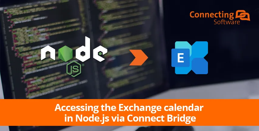 Zugriff auf den Exchange-Kalender in Node.js über Connect Bridge
